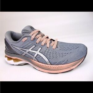ASICS Women's Gray and Gold Athletic Shoes